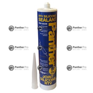 3 JOINTS SILICONES RTV NOIRS 310ML