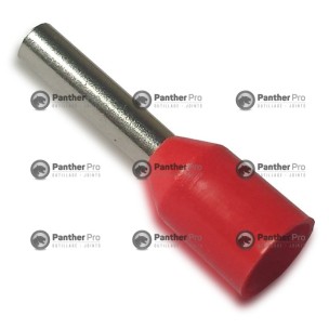 100 EMBOUTS CABLAGE 1.5MM2X8.0MM ROUGE