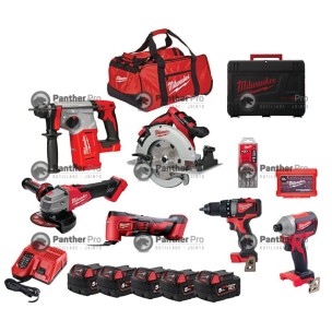 PACK 6 OUTILS MILWAUKEE 18V